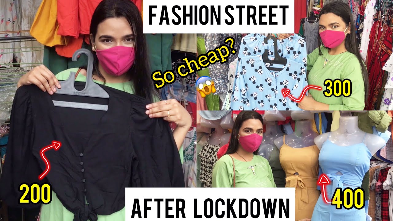 FASHION STREET TOUR AFTER LOCKDOWN || Cheapest Market *😱 || Ash sandis❤️