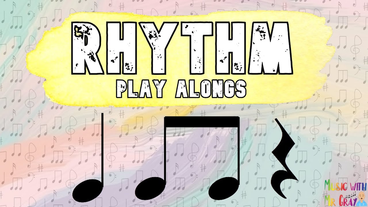 Rhythm play alongs - Crotchet, Quavers & Rest | Quarter note, Eighth notes & Rest | Ta, Titi & Rest