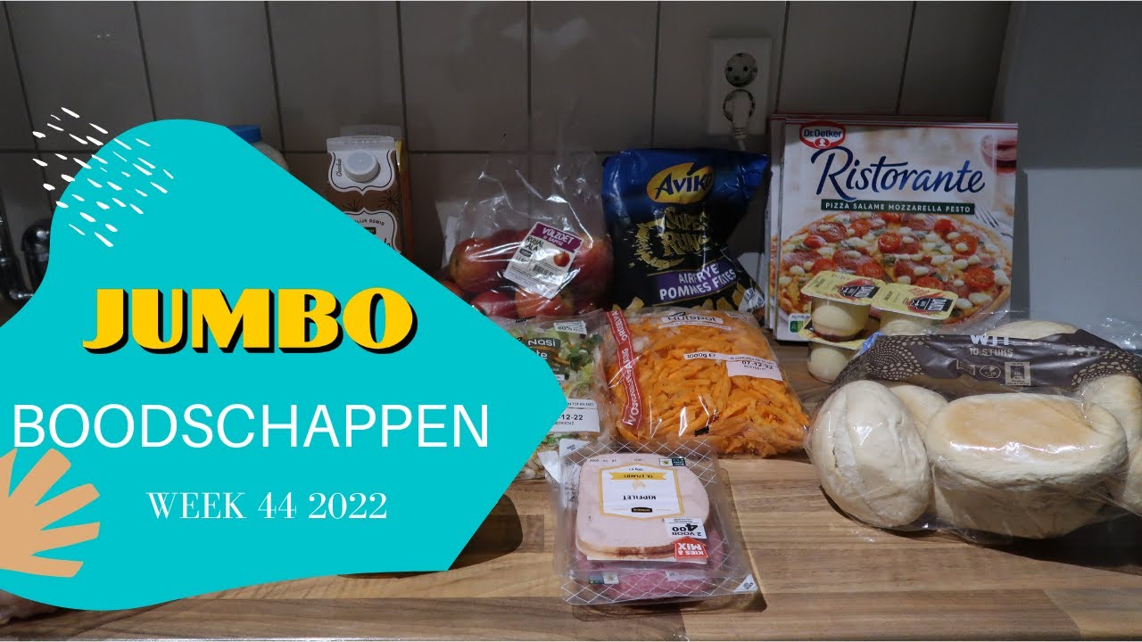 JUMBO BOODSCHAPPEN SHOPLOG WEEK 44 2022