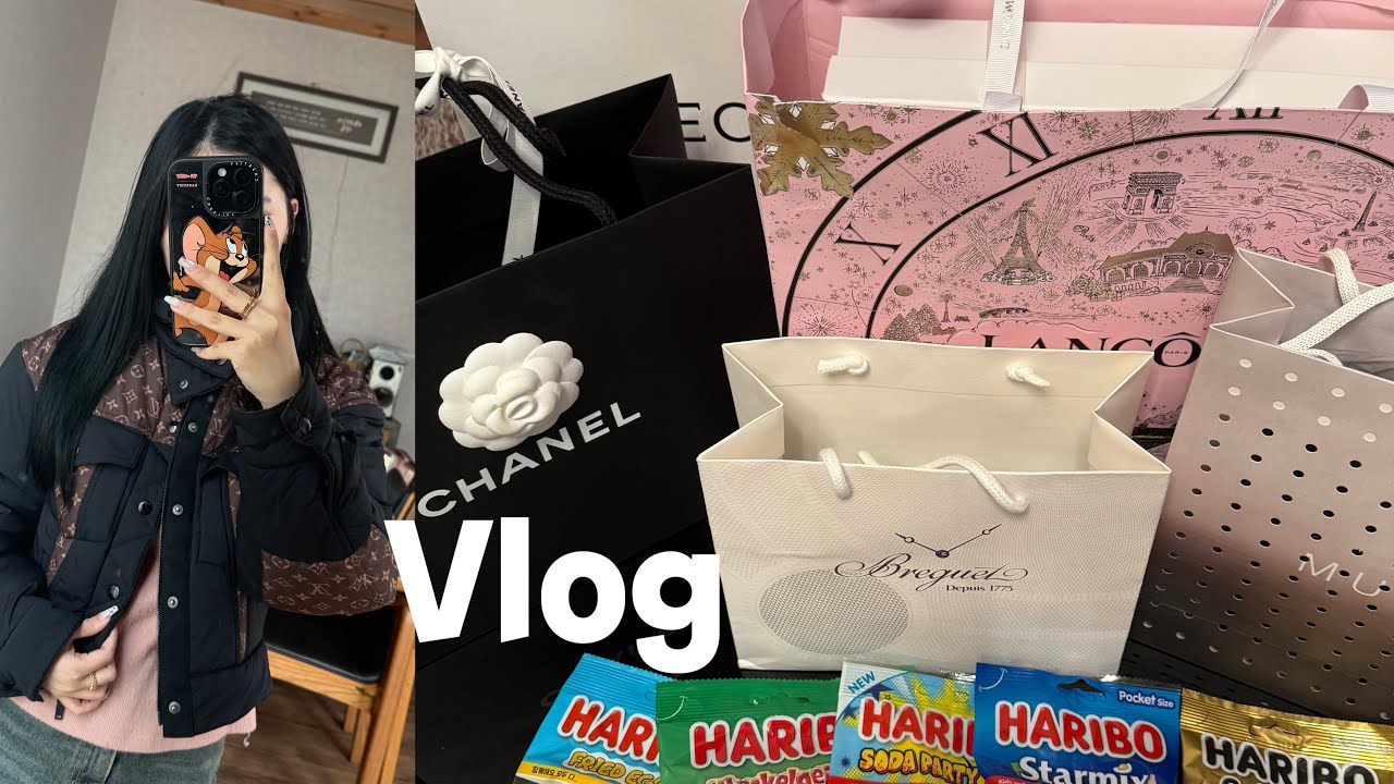 VLOG | 아무 계획없는 연휴동안 내가 한것들😝 | 브레게+샤넬+발망 | 여주아울렛 | 언박싱까지🎁