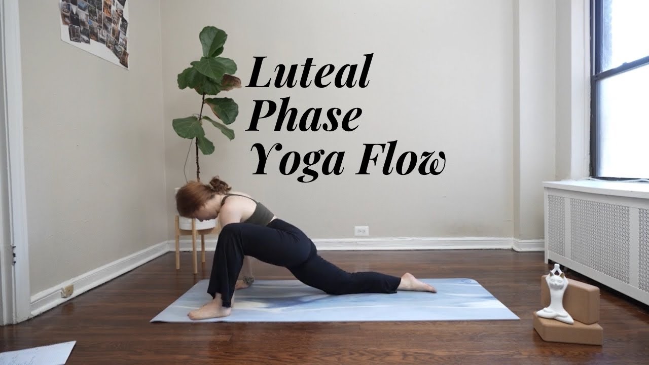 Luteal Phase Yoga Flow | 20-Minute Quick Yoga for Slowing Down