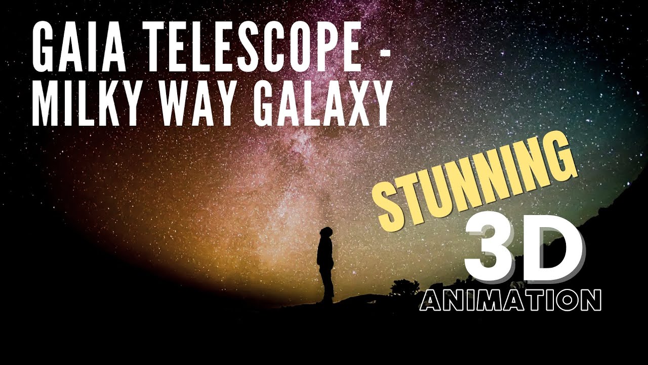 Gaia Telescope : Mapping the Milky Way in Stunning 3D Animation 