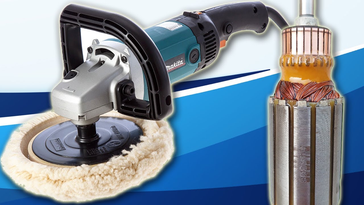 Makita 9227CB Polisher (ARMATURE & COIL WINDING)