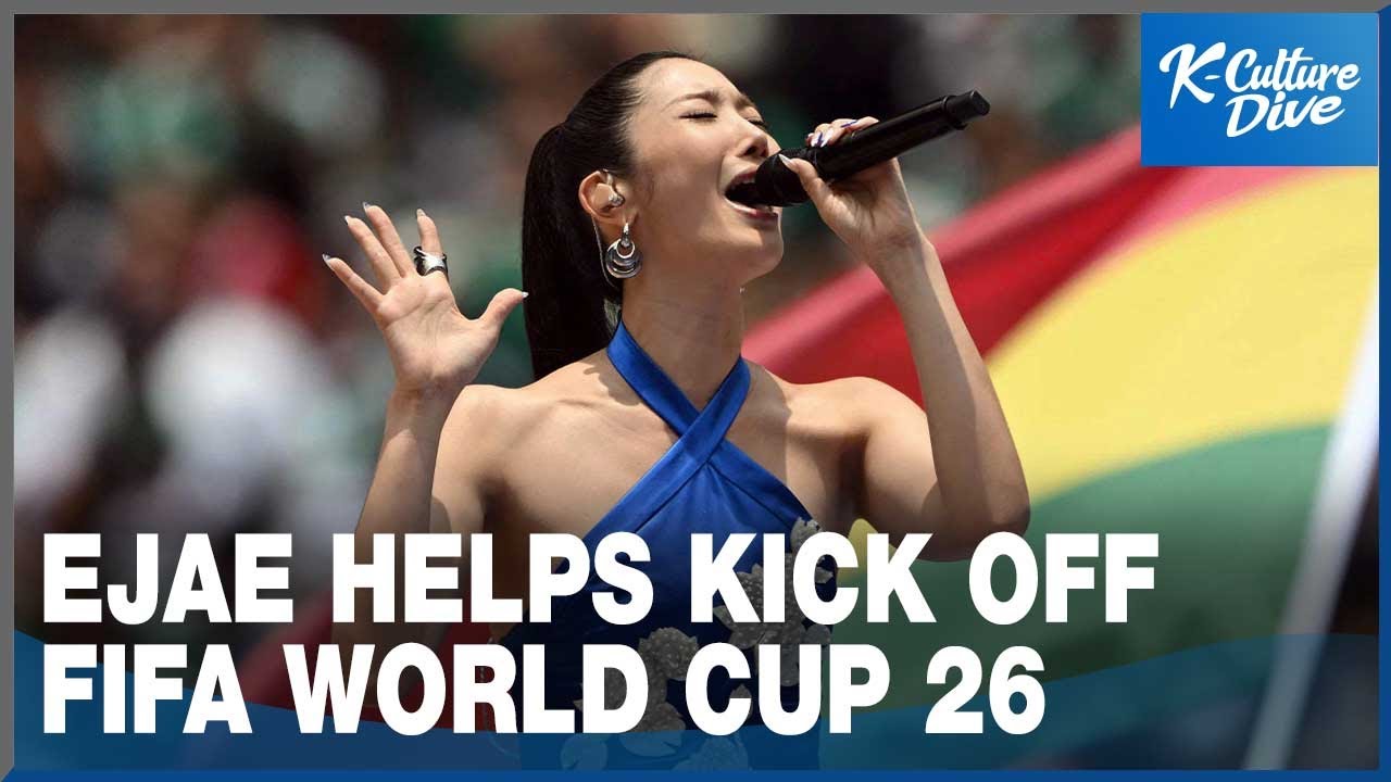 [K-Enter] EJAE performs with Andrea Bocelli at FIFA World Cup opening ceremony