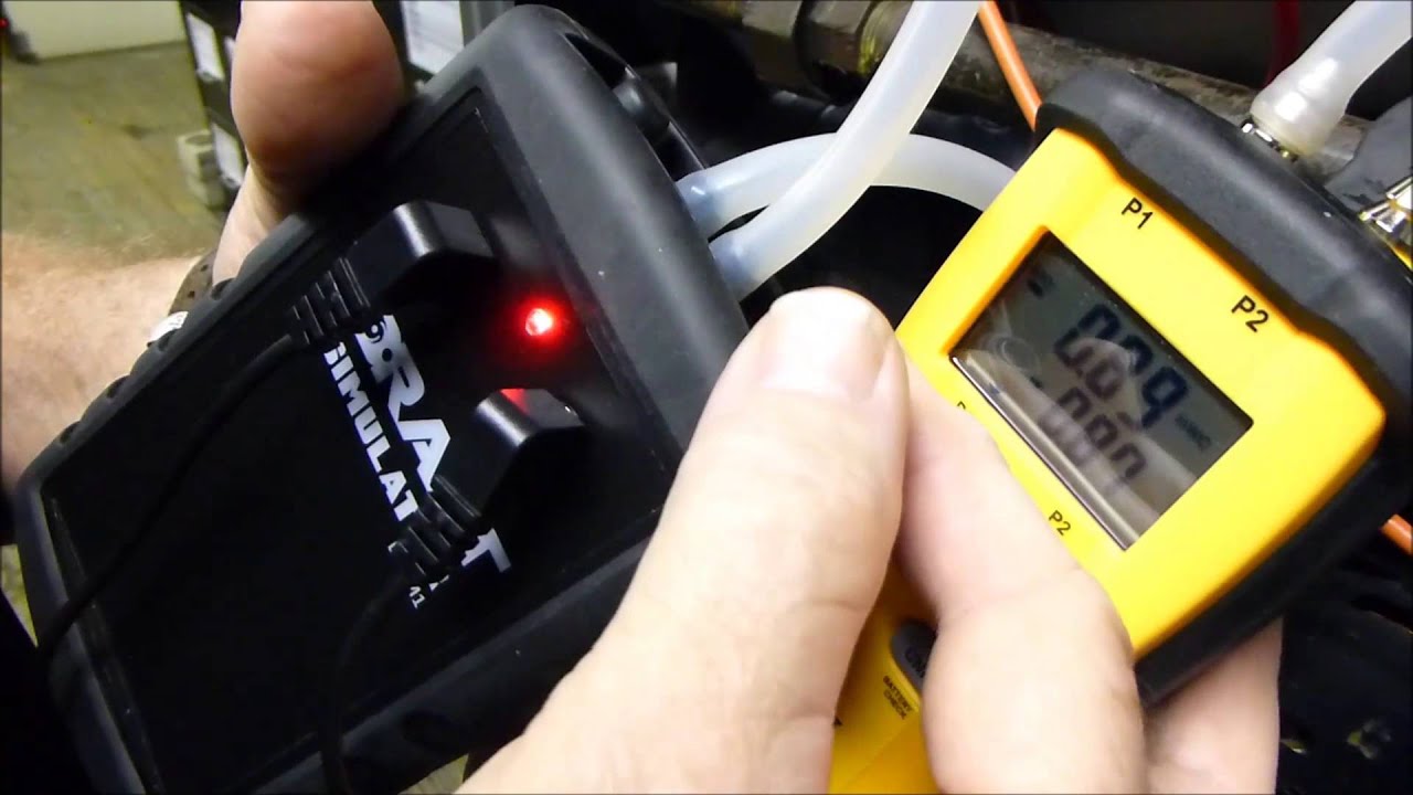 How to properly test a pressure switch using the DDSM1 Draft Simulator