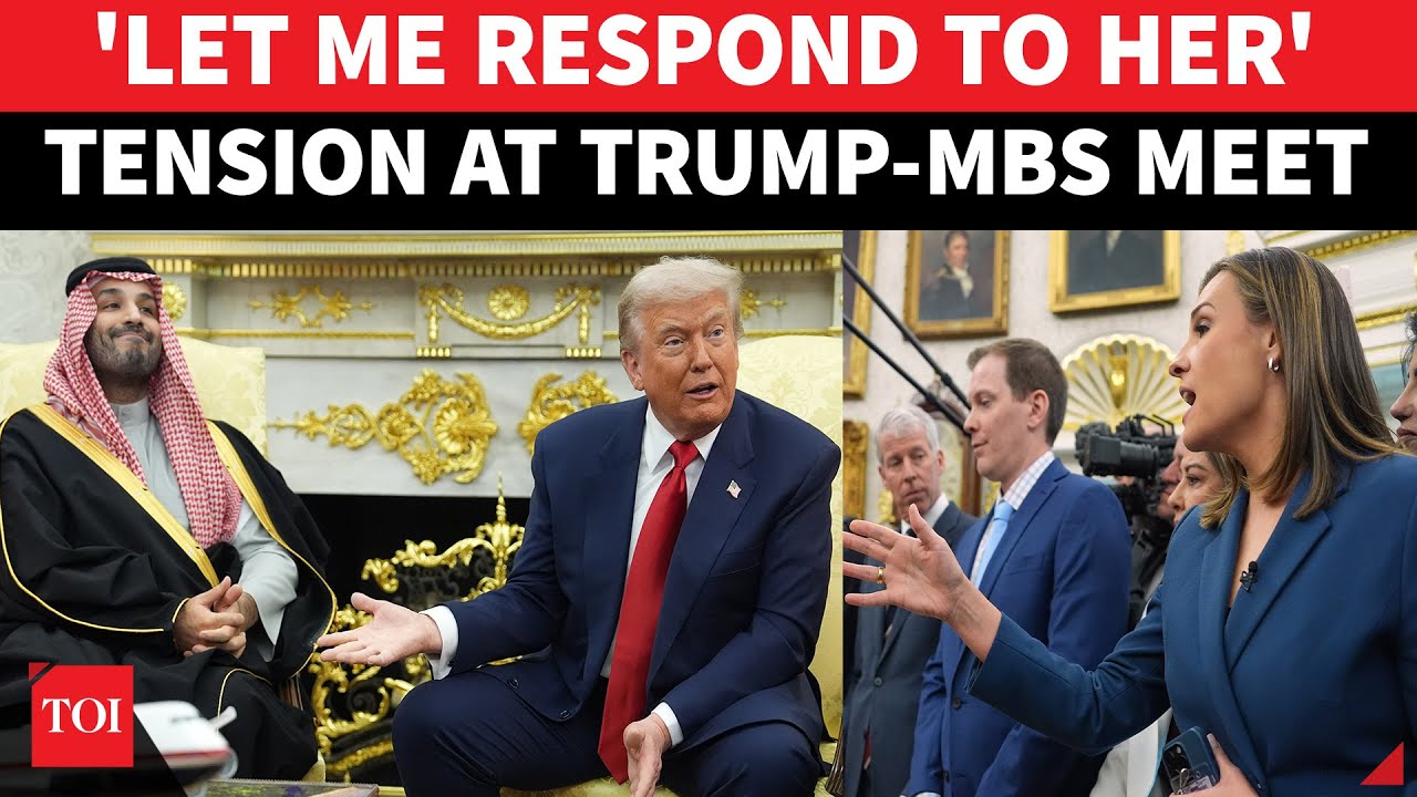 MBS Interrupts Trump, Then Shuts Down U.S. Reporter On Saudi Role In 9/11 | 'Wanted To Destroy...'