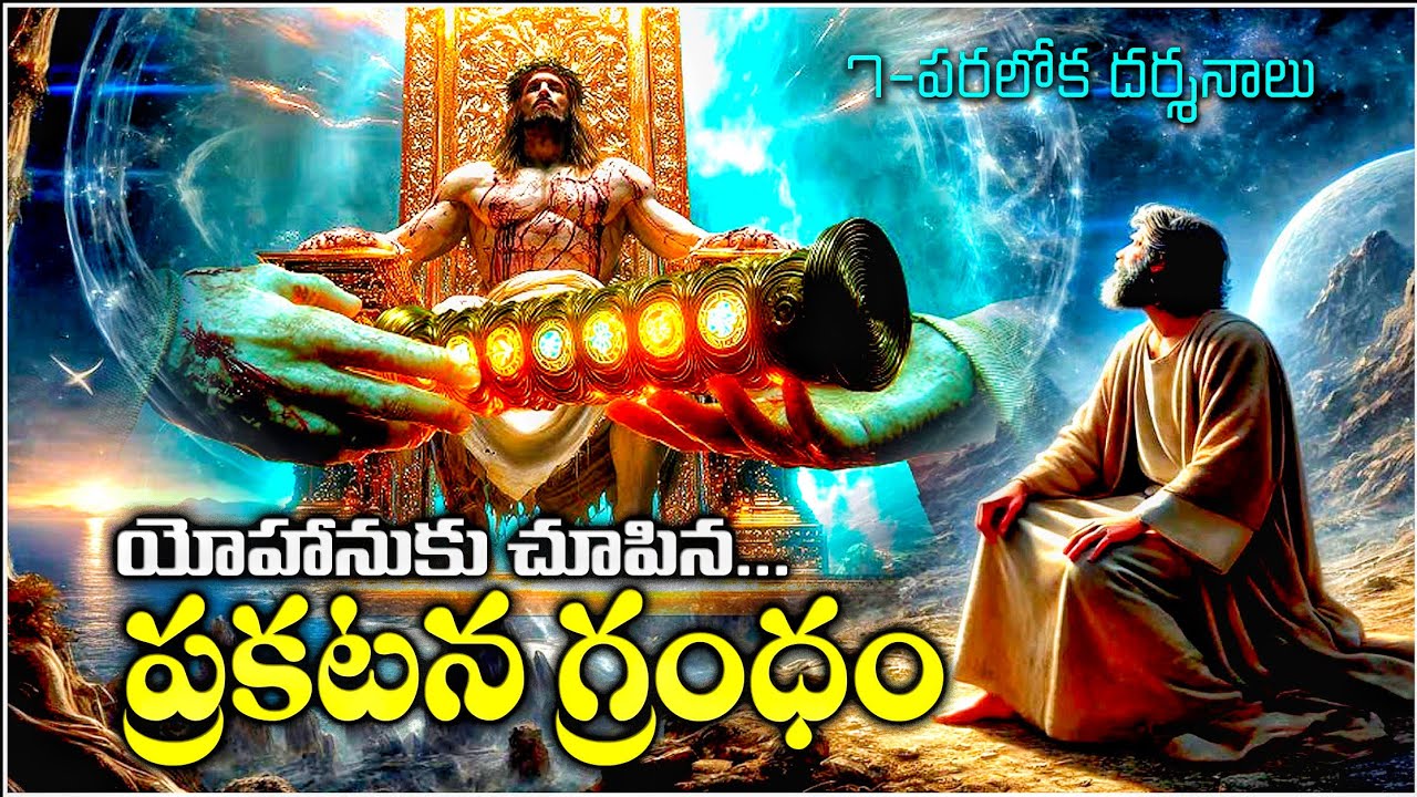 ప్రకటన గ్రంధ వివరణ- JOHN'S HEAVENLY VISIONS - THE BOOK OF REVELATION- యోహానుకు చూపిన పరలోక దర్శనాలు