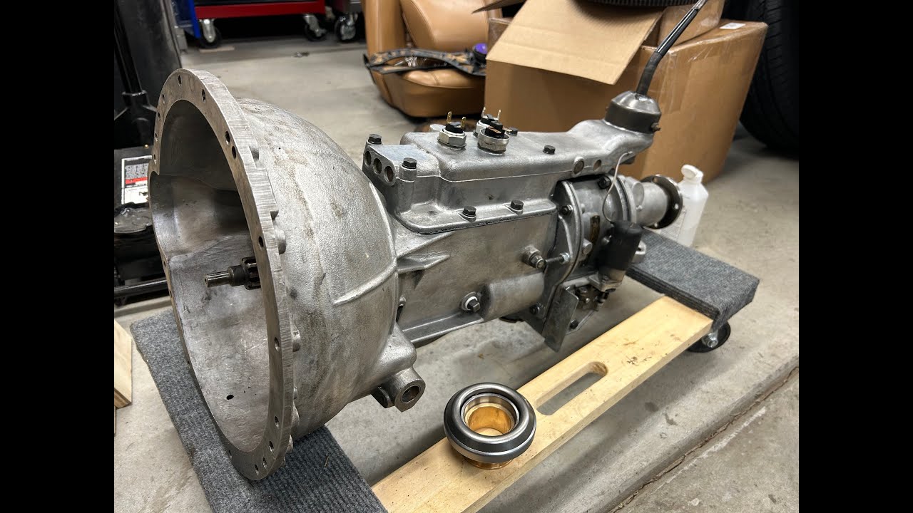 Triumph TR6 Gearbox Installation