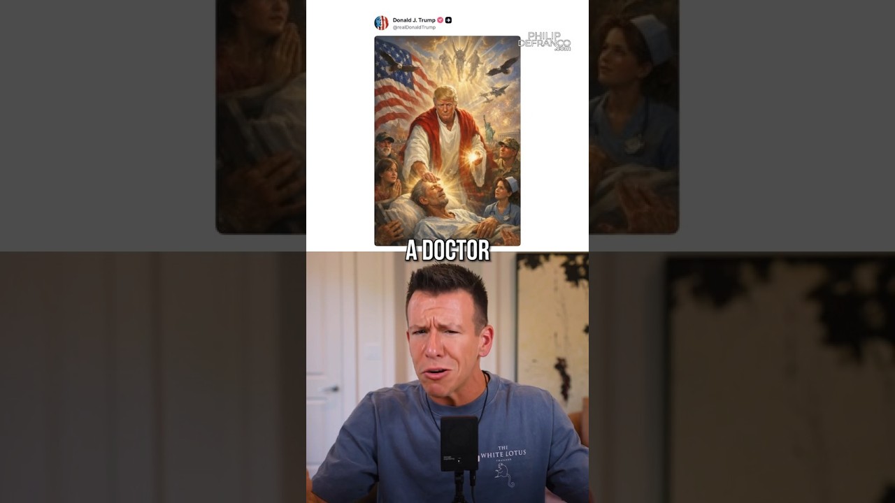 Трамп выдал себя за Иисуса и сказал, что думал, будто это врач 🤣