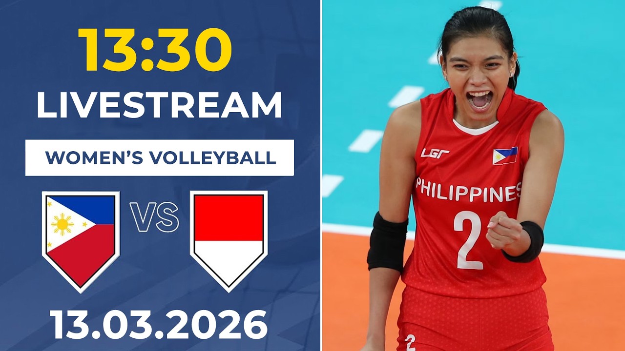 💥 Indonesia vs Philippines | WOMEN'S VOLLEYBALL | Epic Superstar Showdown