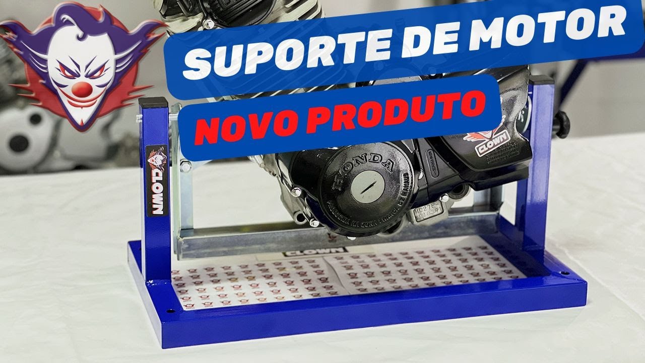 CLOWN CAVALETE SUPORTE DE MOTOR