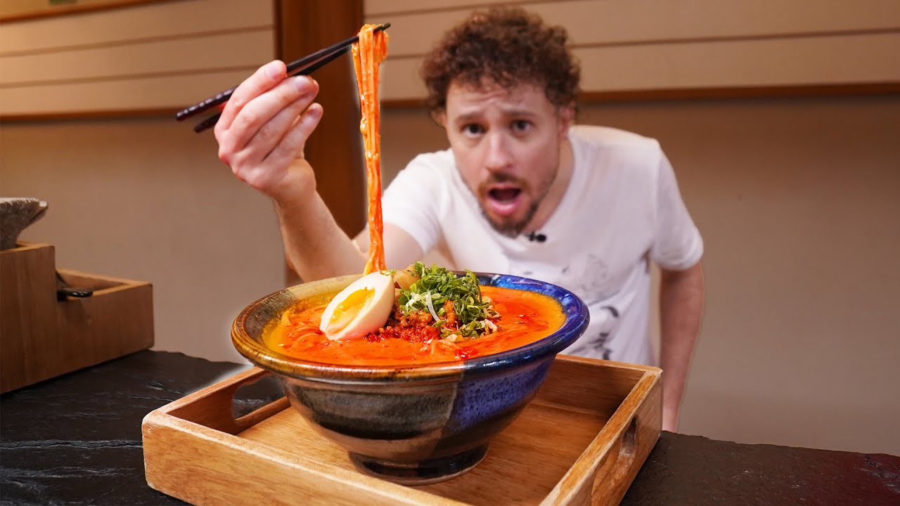 Пробуем САМЫЙ СПИЧНЫЙ рамэн в мире | Невыносимо? 🥵🔥🍜