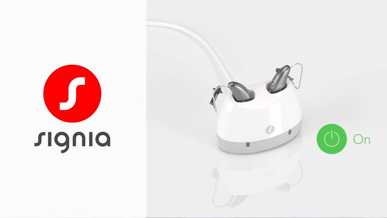 Pure Charge&Go IX - charging hearing aids with the Pure Charger | Signia Hearing Aids
