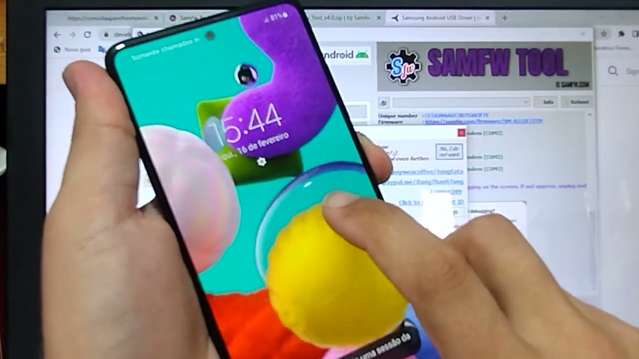 Desbloqueio - Samsung A51 - Android 13