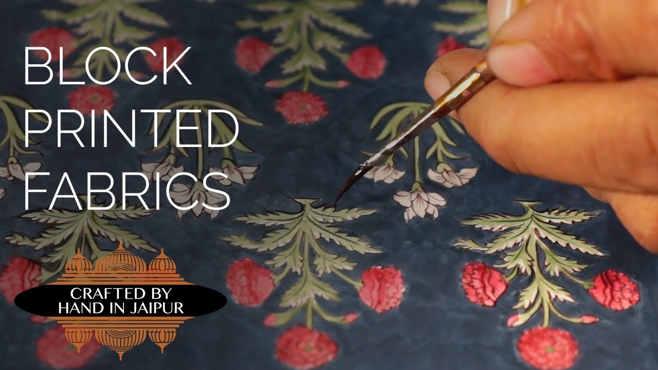 Crafted by Hand in Jaipur, India - Volume 2 Block Printed Fabrics