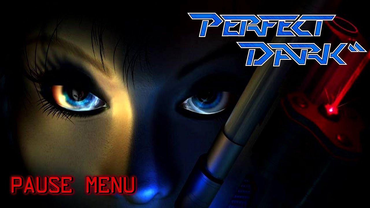 Perfect Dark N64 - Pause Menu Remake