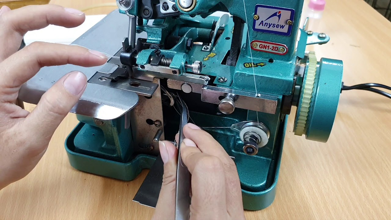 cách xỏ chỉ máy văt sổ gia đình