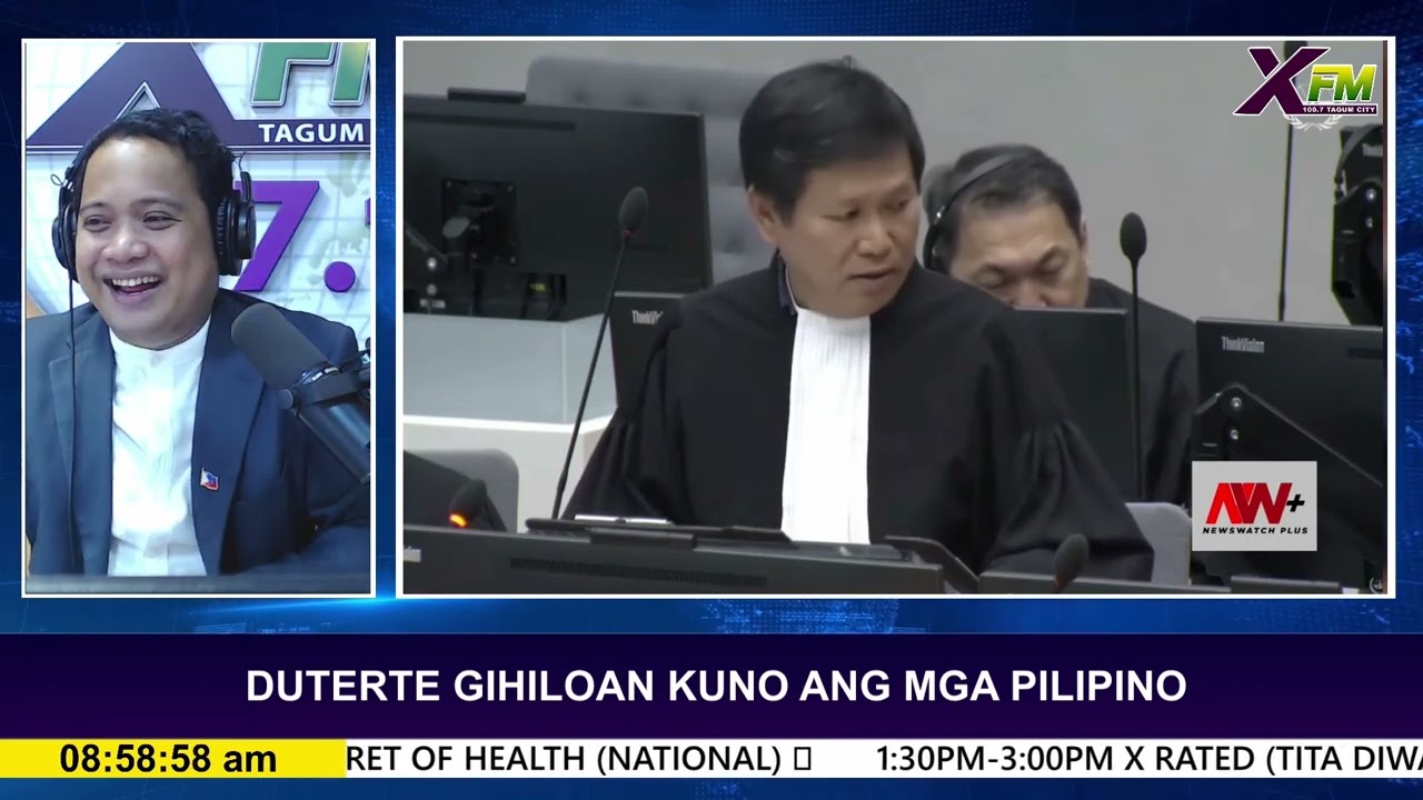 DUTERTE GIHILOAN KUNO ANG MGA PILIPINO