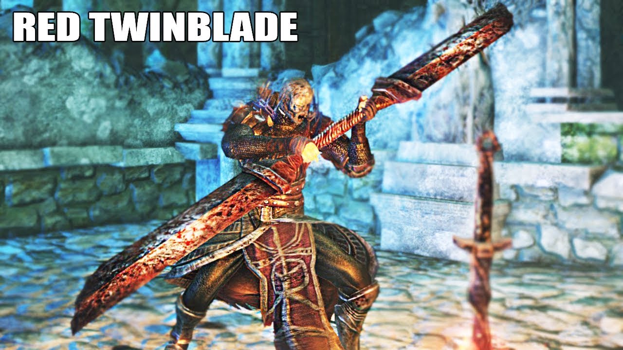 RED TWINBLADE UM DANO MASSIVO E SURREAL - DARK SOULS 2 SOTFS PvP