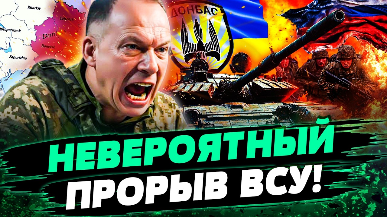 🔥ЭТО СЛУЧИЛОСЬ! СЫРСКИЙ ЗАКРИЧАЛ ОБ ЭТОМ ВО ВСЮ! СВЕРШИЛОСЬ: ВСУ ВЕРНУЛИ ДОНБАСС!? ДЕТАЛИ! — БРАТЧУК