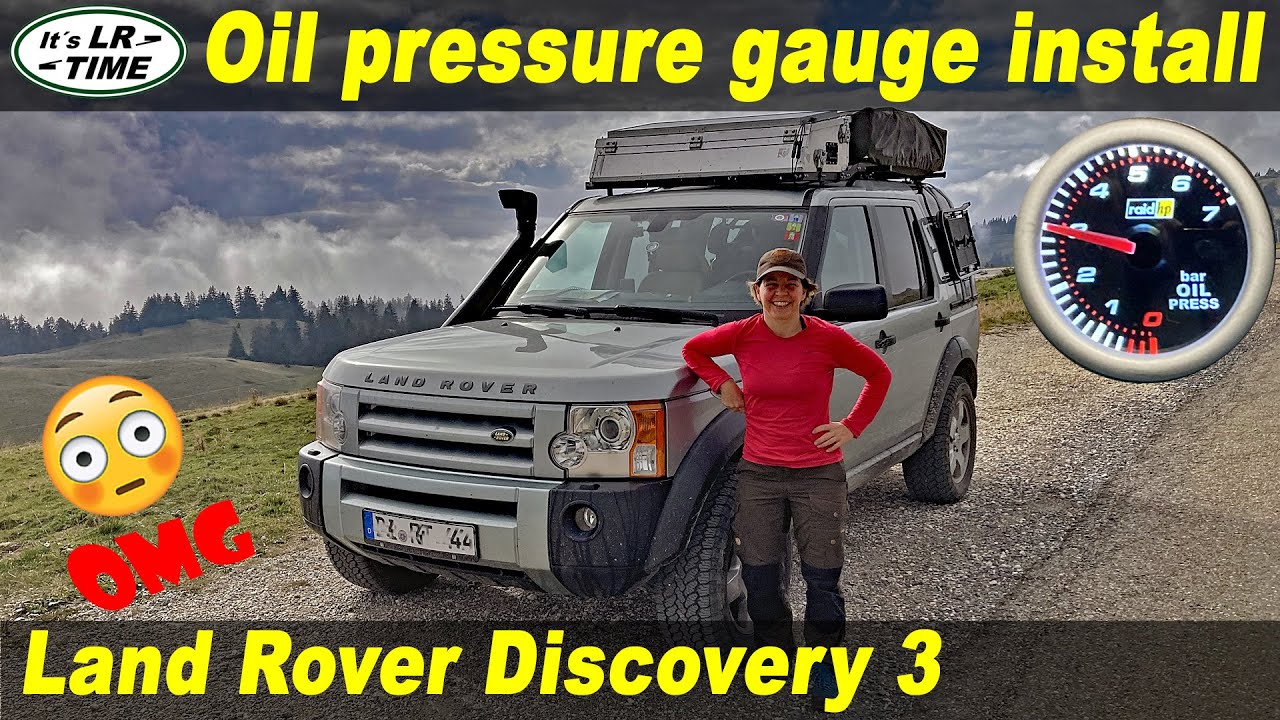 Land Rover Discovery — Как установить датчик давления масла