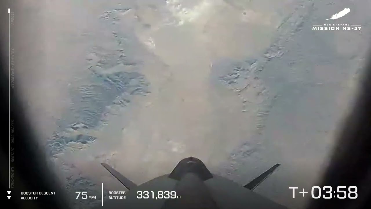 FULL FLIGHT! Blue Origin NS-27 Test Flight