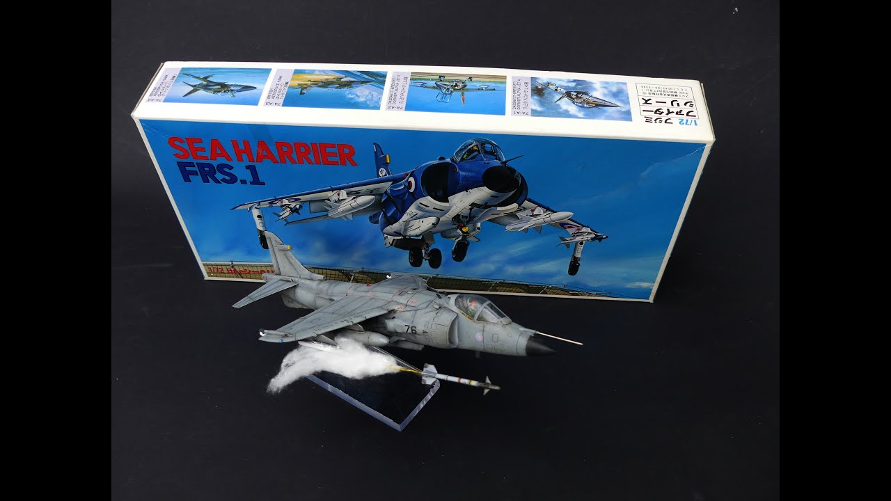 BAe Sea Harrier FRS.1 1/72 [Fujimi] Build and final reveal