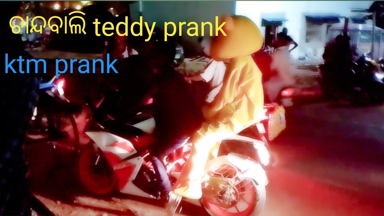 chandabali teddy prank 
