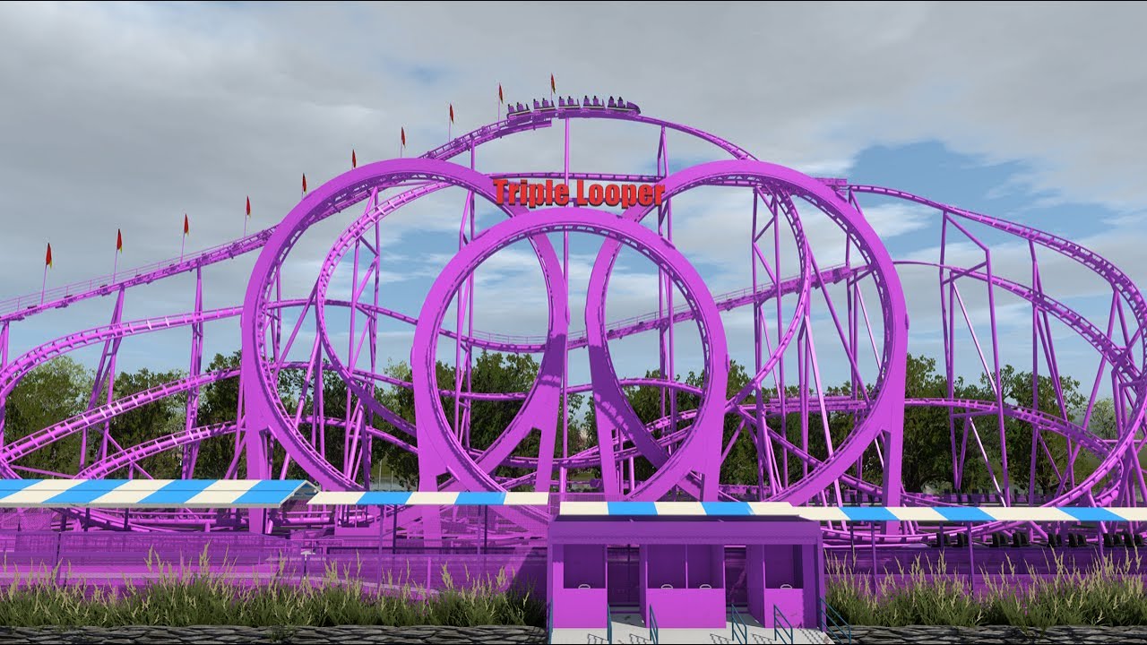 [Nolimits 2] Triple Loop Coaster - Sunway Lagoon Recreation