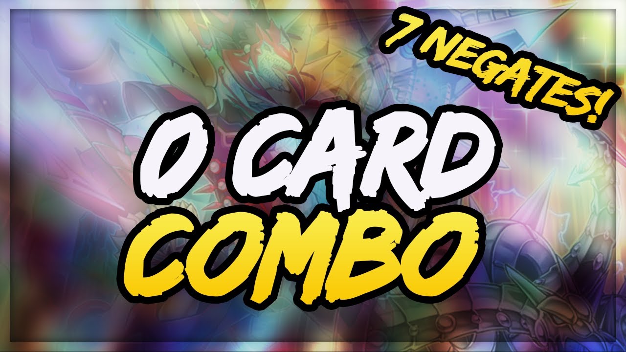 This Is Just Stupid... 0 CARD COMBO = 7 INTERRUPTIONS THROUGH 7 NEGATES !!! Yu-Gi-Oh