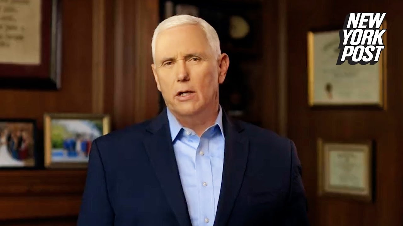 Mike Pence launches presidential run: &lsquo;Different times call for different leadership&rsquo;