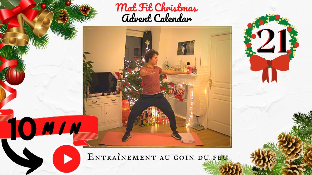 Renfo Full Body | 10 min entra&icirc;nement au coin du feu | Mat Fitness