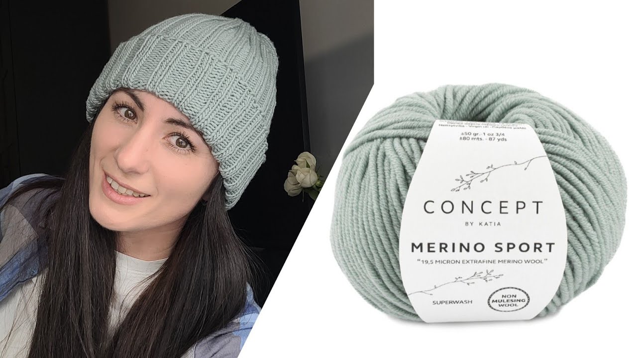 M&uuml;tze aus Merino Sport stricken