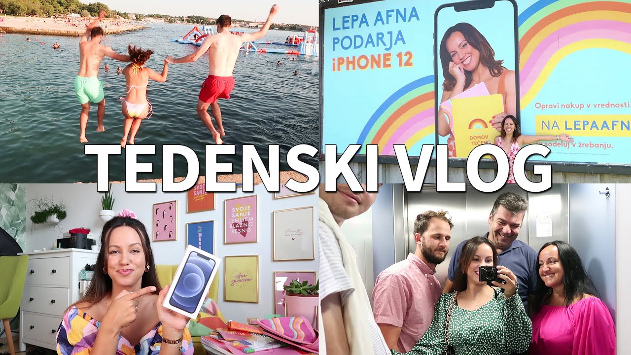 VLOG | MAMI NA JUMBO PLAKATU SEM | LEPA AFNA