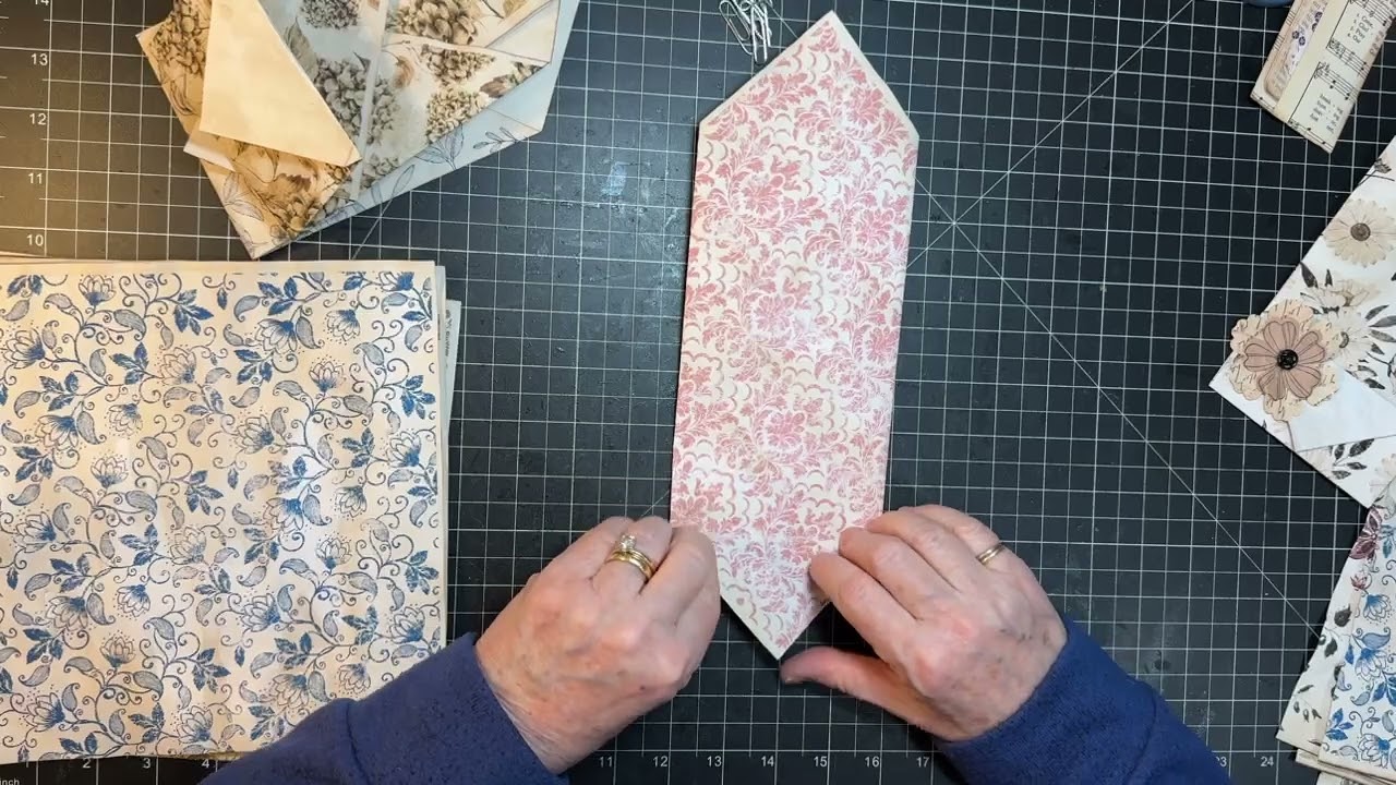 Wild Card Wednesday!!! - Mass Make! - Pockets & Hidden Paper Clips!