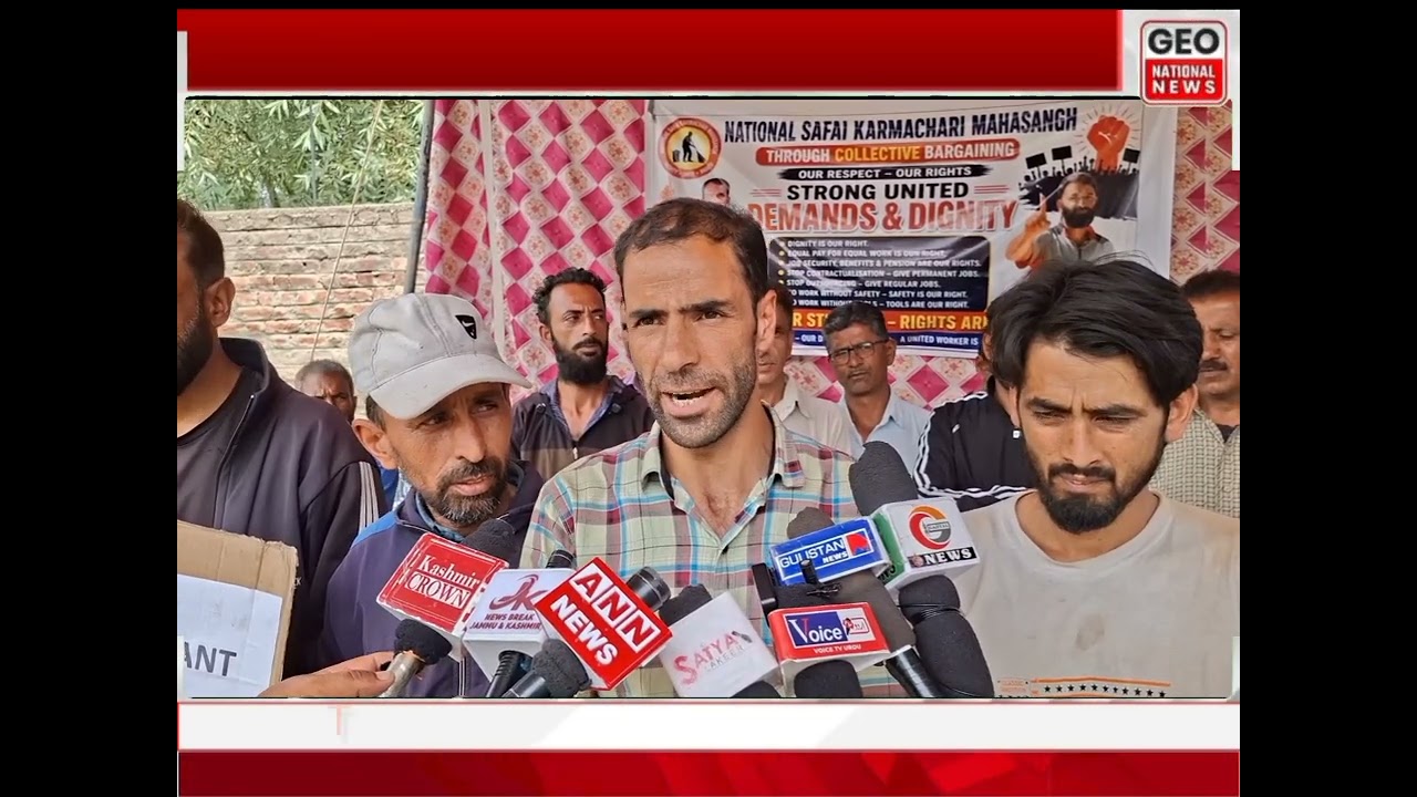 MC Sumbal Sanitation Workers Hold Protest, Demand Regularization.