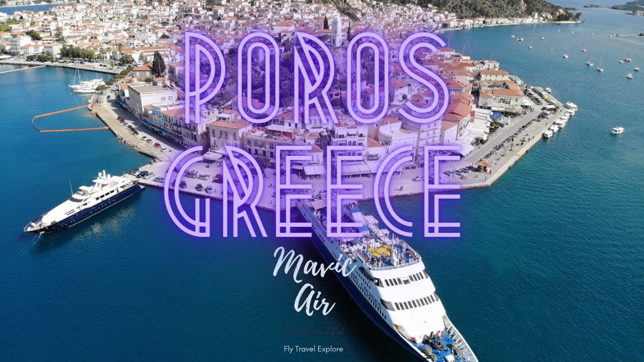 Poros Island, Greece | Drone Footage | Drone Stories