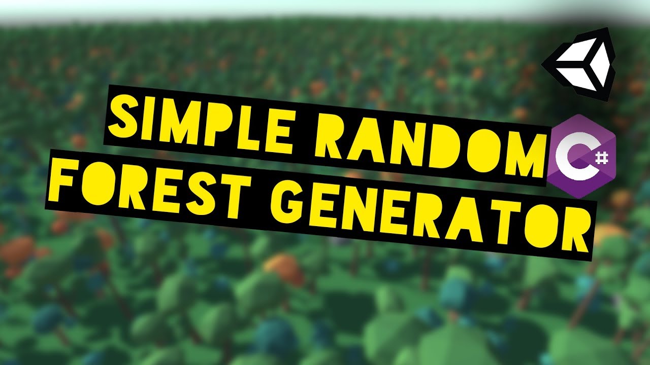 Simple Random Forest Generator (Unity3D, C#)
