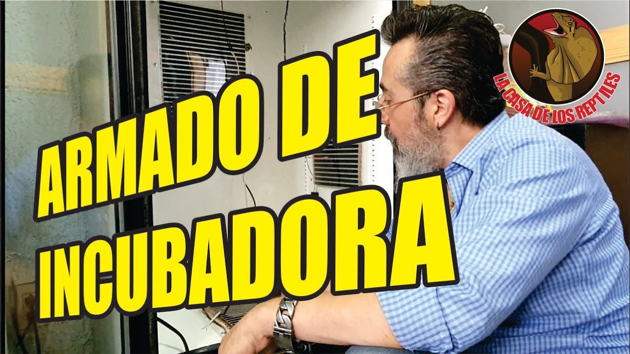 FABRICACION DE INCUBADORA PARA REPTILES - ARMANDO INCUBADORA CASERA