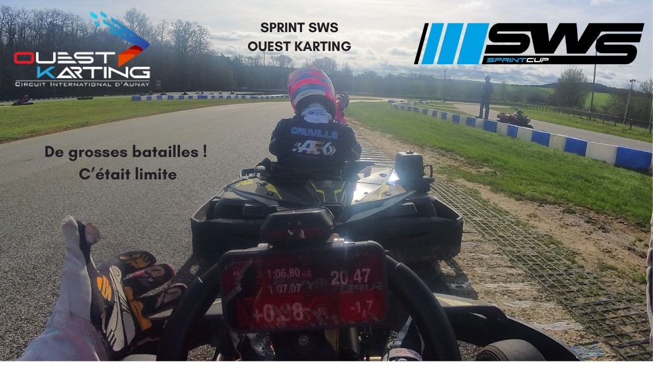 Sprint SWS Ouest Karting - Grosses batailles et opportunités manquées