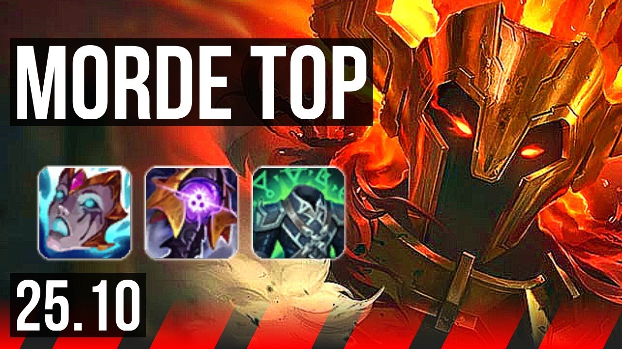 MORDEKAISER vs TAHM KENCH (TOP) | Quadra, 62k DMG | KR Master | 25.10