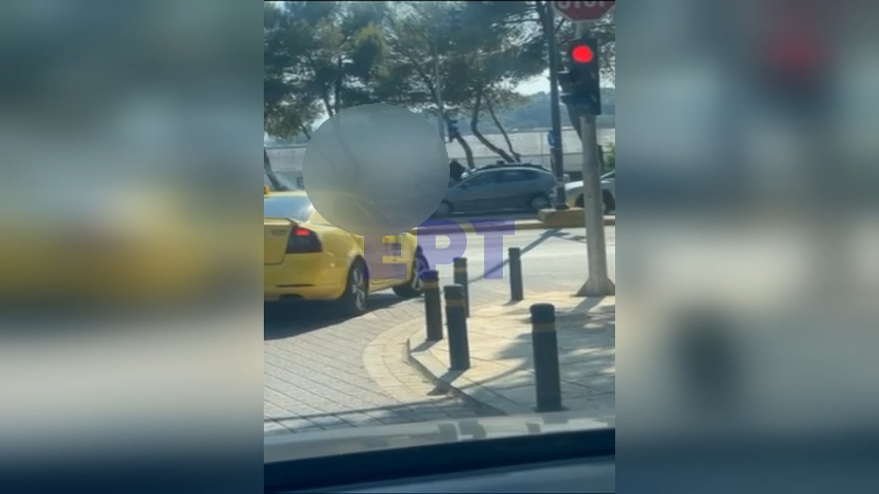 Τροχαίο δυστύχημα με πεζό στη Βουλιαγμένη.Βίντεο - Ντοκουμέντο