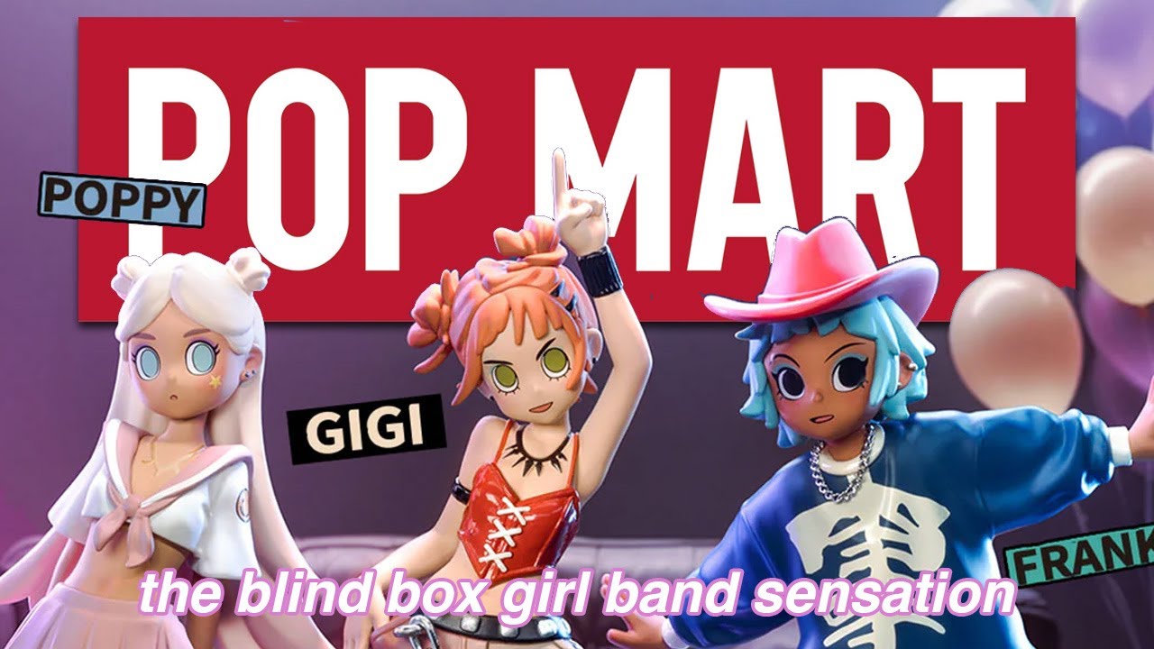 Женская группа Blind Box от POPMART (Peach Riot)