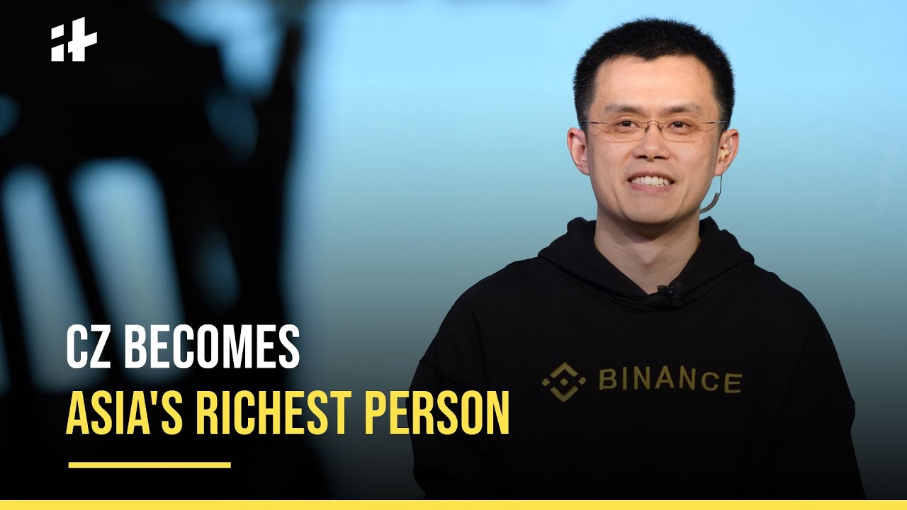 Changpeng Zhao 'CZ' CEO Of Binance  Becomes Asia's Richest Person