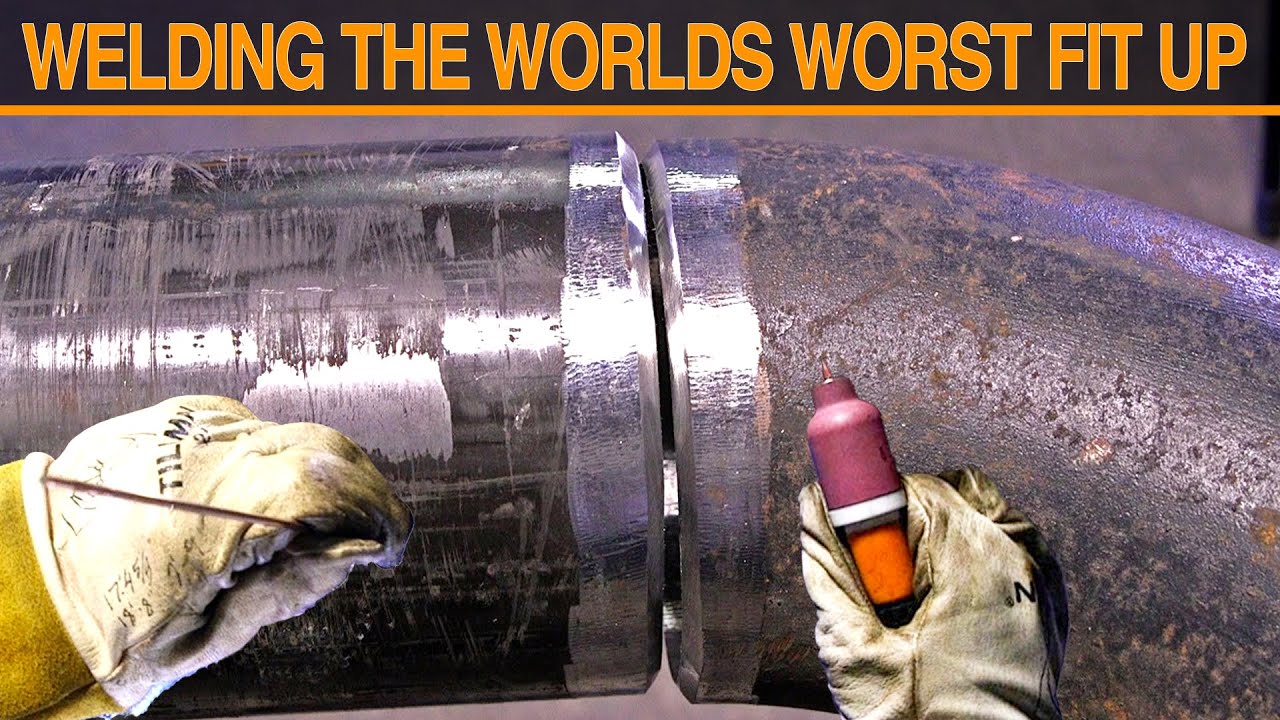 TIG Welding The Worlds Worst Fit Up | Uneven Gap & Excessive Hi-Lo
