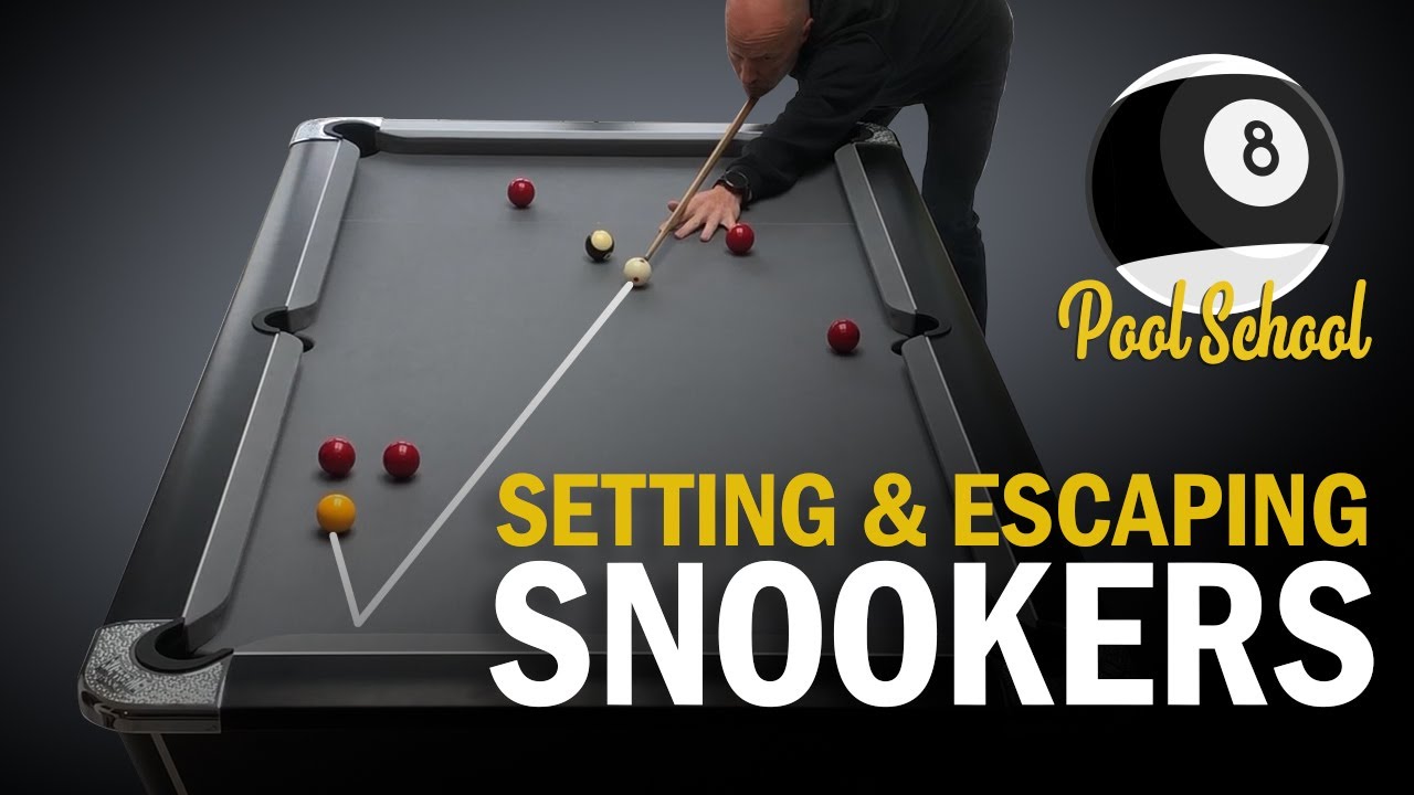 Snookers in Pool - Setting and Escaping Snookers | Pool School