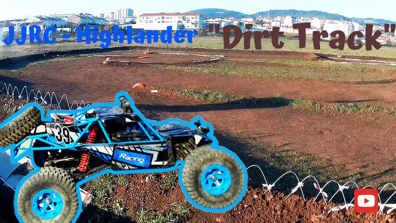 JJRC Q39 - Highlander - BASHING ON A DIRT TRACK!