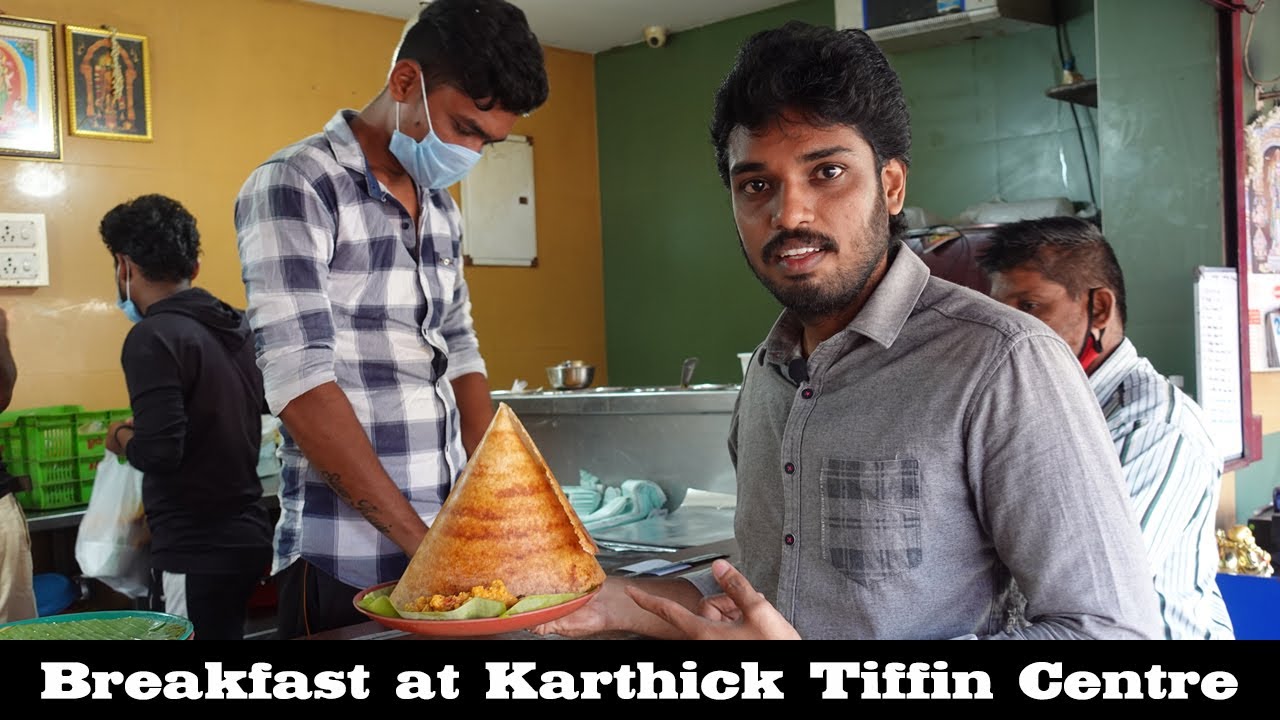 Breakfast at Karthick Tiffin Centre | #Chennai | #eat_with_kabilan | #SemaNachunuIrukku | #Vlog