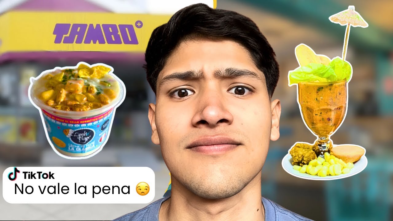 ¿Vale la pena la leche de tigre de Tambo? La comparé con una cevichería