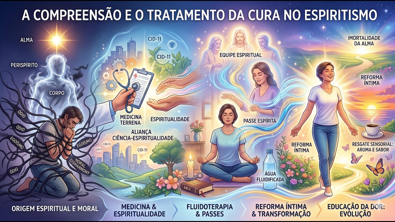 Passe Magnético, Tratamento Espiritual e Cura no Espiritismo